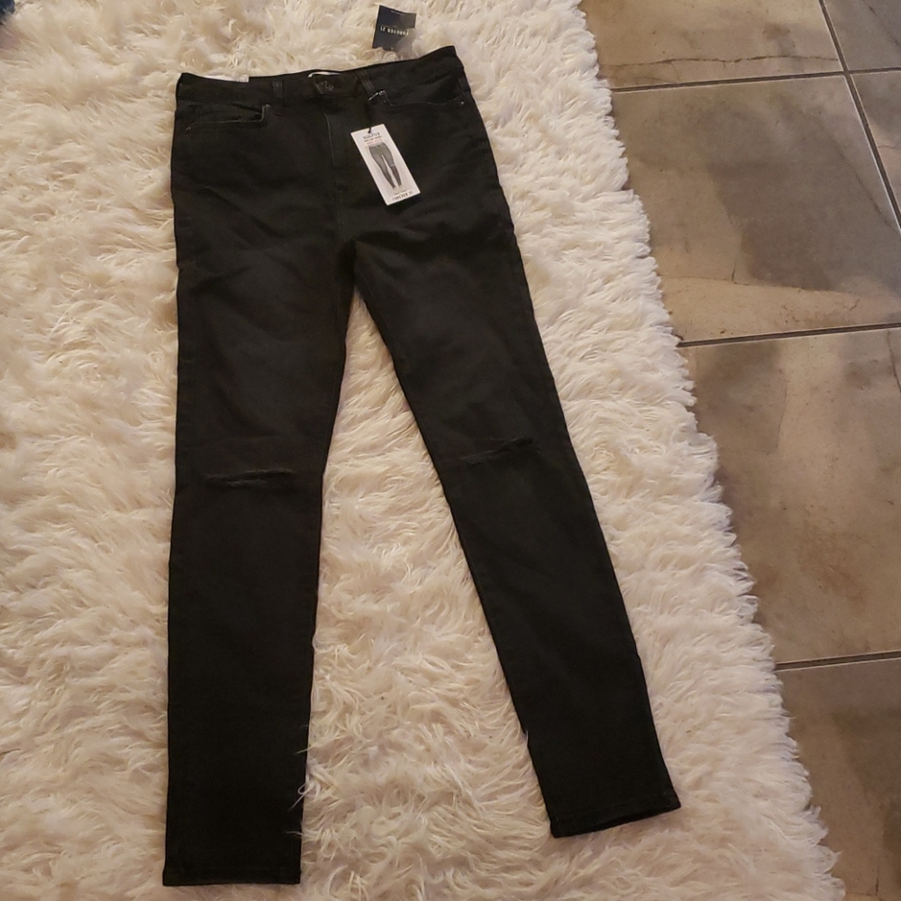 Forever21 high-waisted black jeans